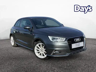 Used Audi A1 S-Line 116 HP (85 kW) 2017 Grey Hatchback