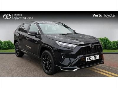 Black Used 2025 Toyota RAV4 Hybrid Sport SUV | £41,214 (Expensive)