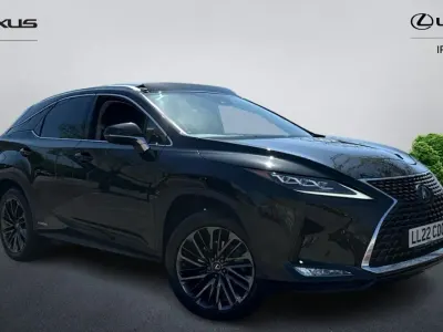 Used Lexus RX450h 2022 Black SUV