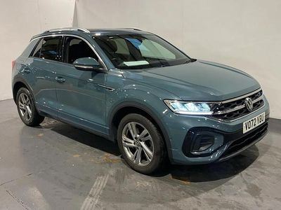 Blue Used 2022 VW T-Roc R-line SUV | £18,798 (Fair price)