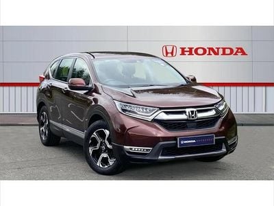 Used Honda CR-V Hybrid 184 HP (135 kW) 2019 Brown SUV