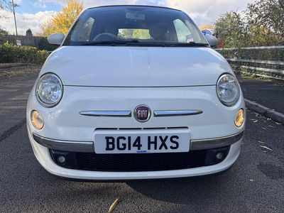 White Used 2014 Fiat 500C Lounge Cabriolet | £4,699 (Good price)