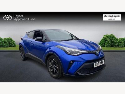 Used Toyota C-HR 120 HP (88 kW) 2021 Blue SUV