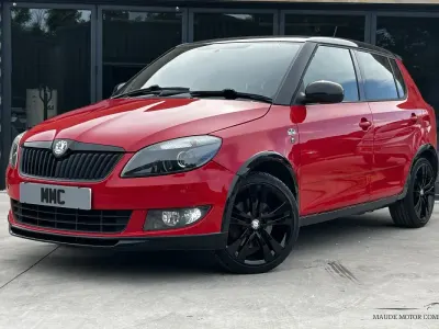 Used Skoda Fabia Monte Carlo 105 HP (77 kW) 2011 Red Hatchback