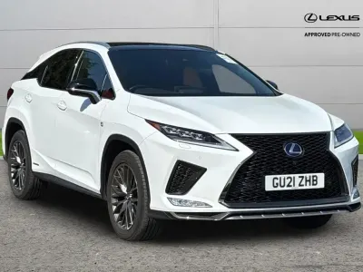 Used Lexus RX450h Sport Line 308 HP (226 kW) 2021 White SUV