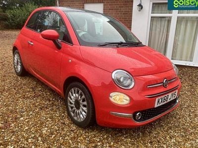 Pink Used 2018 Fiat 500 Lounge Hatchback | £6,495 (Good price)