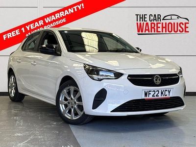 Used Vauxhall Corsa Edition 100 HP (73 kW) 2022 White Hatchback