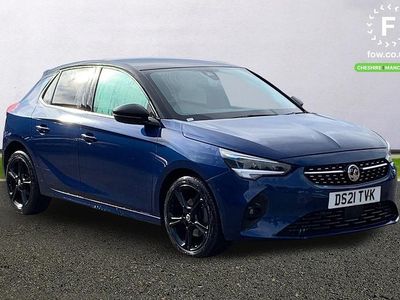 Used Vauxhall Corsa Elite 101 HP (74 kW) 2021 Blue Hatchback
