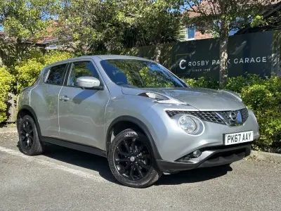 Używany Nissan Juke Tekna 110 KM (80 kW) 2017 Srebrny SUV
