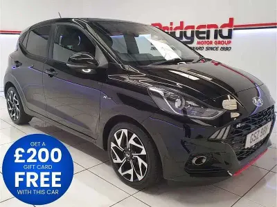 Used Hyundai i10 N Line 100 HP (73 kW) 2023 Black Hatchback