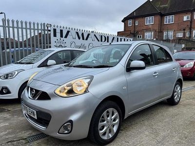 Used Nissan Micra Acenta 80 HP (58 kW) 2016 Silver Hatchback