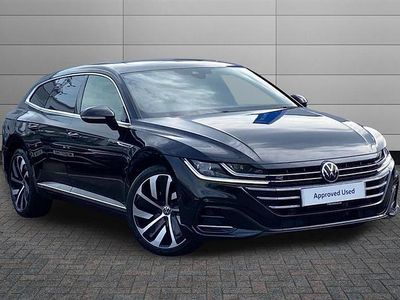 Used VW Arteon R-line 150 HP (110 kW) 2021 Black Estate