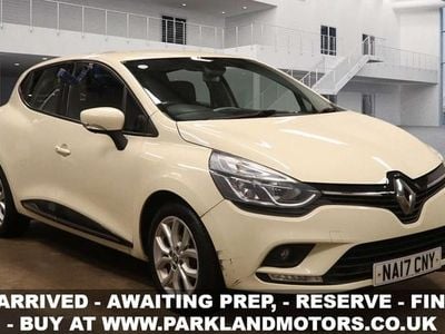 Used Renault Clio IV Dynamique 2017 Cream Hatchback
