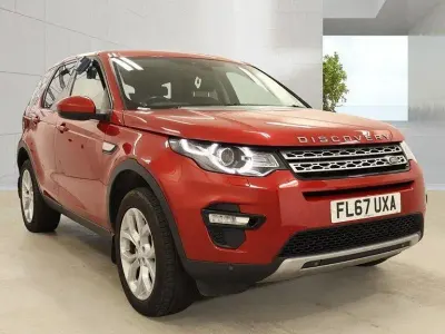 Begagnad Land Rover Discovery Sport HSE 180 HK (132 kW) 2017 Röd SUV