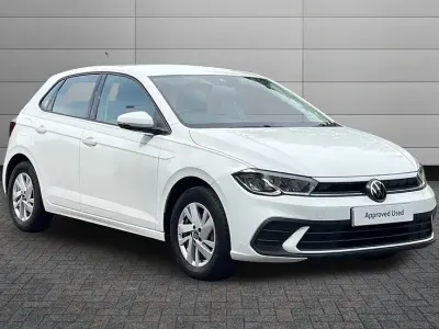 Used VW Polo Life 95 HP (69 kW) 2022 White Hatchback