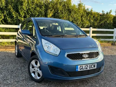 Used Kia Venga 2012 Blue Hatchback