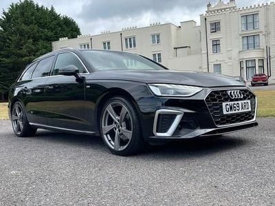 Used Audi A4 S-Line 163 HP (119 kW) 2019 Black Estate
