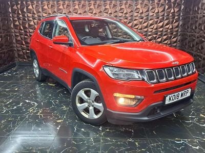 Red Used 2018 Jeep Compass Longitude SUV | £7,899 (Fair price)
