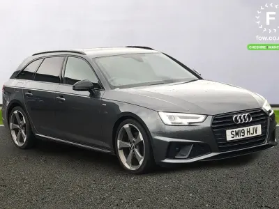 Used Audi A4 Black Edition 150 HP (110 kW) 2019 Grey Estate