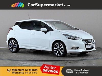White Used 2022 Nissan Micra Tekna Hatchback | £11,197 (Fair price)