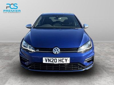 Used VW Golf VII R 300 HP (220 kW) 2020 Blue Hatchback