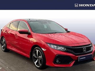 Red Used 2018 Honda Civic EX Hatchback | £12,495 (Fair price)