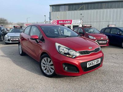 Used Kia Rio 85 HP (62 kW) 2012 Red Hatchback