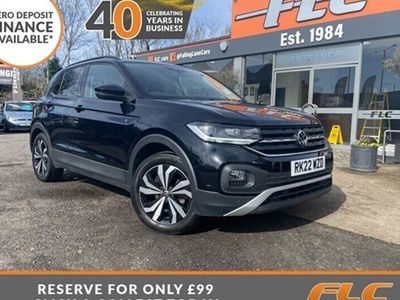 used VW T-Cross 1.0 BLACK EDITION TSI 5d 94 BHP