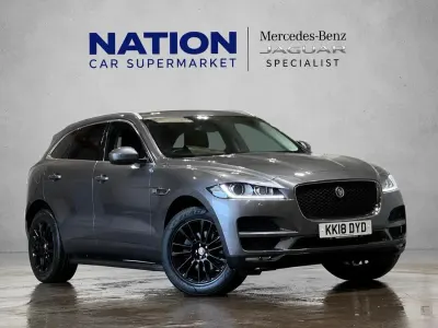 Used Jaguar F-Pace Portfolio 240 HP (176 kW) 2018 Grey SUV
