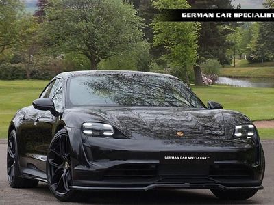 Used Porsche Taycan 2022 Jet black Sedan