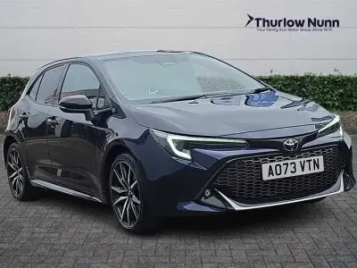Usado Toyota Corolla Sport 196 HP (144 kW) 2023 Azul Citadino