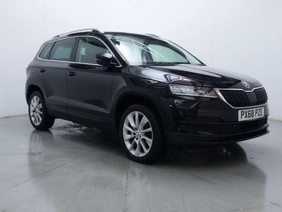 Used Skoda Karoq SE L 115 HP (84 kW) 2018 Black SUV