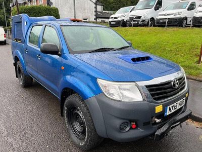 Blue Used 2015 Toyota HiLux Active Pickup | £9,595 (Fair price)