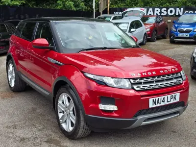 Used Land Rover Range Rover evoque Pure 187 HP (137 kW) 2014 Red SUV