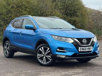 Blue Used 2018 Nissan Qashqai N-Connecta SUV | £12,280 (Fair price)