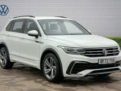 Used VW Tiguan R-line Edition 150 HP (110 kW) 2023 White SUV