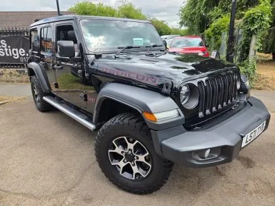 Begagnad Jeep Wrangler Rubicon 272 HK (200 kW) 2021 Svart SUV