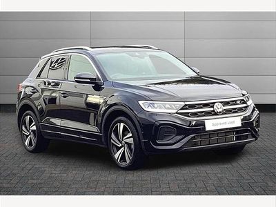 Black Used 2025 VW T-Roc R-line SUV | £28,695 (A bit pricey)