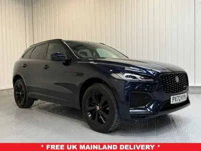 Used Jaguar F-Pace R-Dynamic 204 HP (150 kW) 2022 Blue SUV