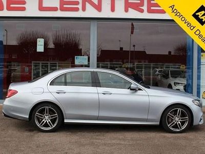 Used Mercedes E220 AMG line 194 HP (142 kW) 2016 Silver Sedan