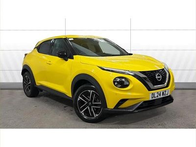Used Nissan Juke N-Connecta 114 HP (83 kW) 2024 Yellow SUV