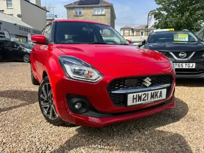Used Suzuki Swift SZ5 83 HP (61 kW) 2021 Red Hatchback