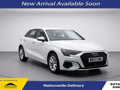 Used Audi A3 Business 110 HP (80 kW) 2023 White Sedan