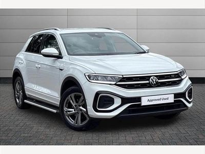 Used VW T-Roc R-line 150 HP (110 kW) 2022 White SUV