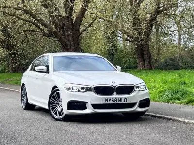 Begagnad BMW 530e M Sport 2018 Vit Sedan