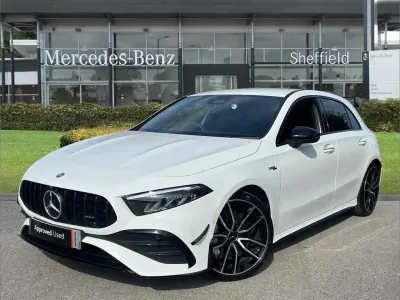 Used Mercedes A35 AMG Edition 301 HP (221 kW) 2025 White Hatchback