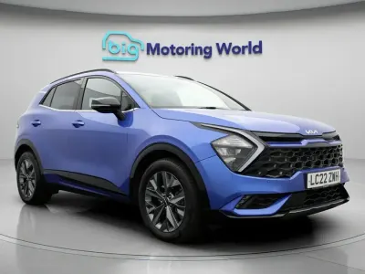 Used Kia Sportage GT-Line 227 HP (166 kW) 2022 Blue SUV