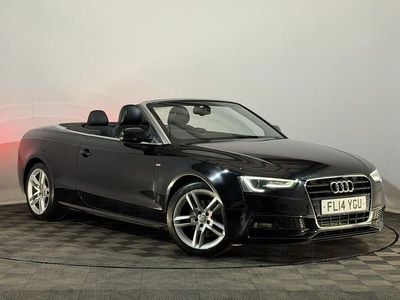 Black Used 2014 Audi A5 Cabriolet S-Line Cabriolet | £6,895 (Good price)