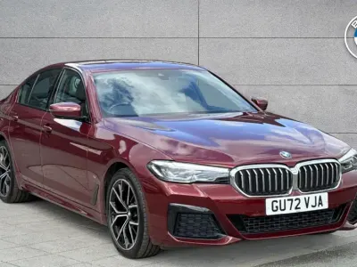 Used BMW 520 M Sport 187 HP (137 kW) 2022 Red Sedan