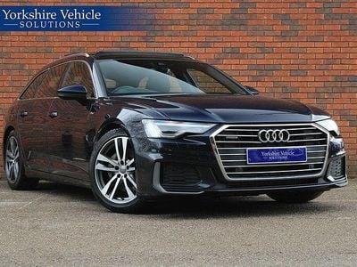 Used Audi A6 S-Line 286 HP (210 kW) 2019 Blue Estate